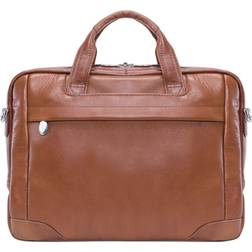 McKlein Montclare | 13" Laptop & Tablet Briefcase - Brown